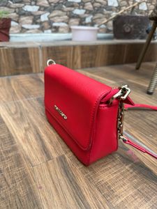 The Bold Red Statement Michael Kors Dupe Purse