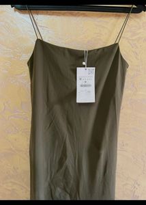 Sleek Spaghetti Strap Midi Dress