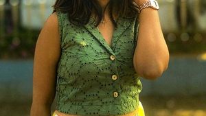 Green hakoba Top