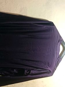 Purple Embellished Tunic