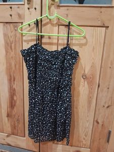 Black Polka Dot Sundress