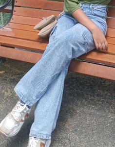 Light Blue Cargo Jeans