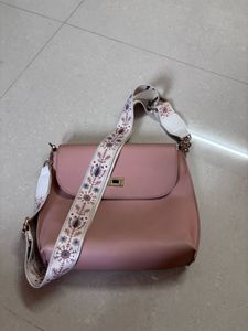 Stylish Pink Crossbody Bag