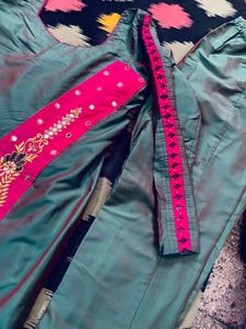 Morni look Mirror work suit