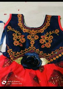 Beautiful Ruffled Party Dress for Girls