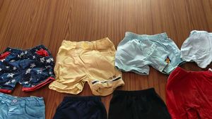 Bundle of kid shorts and underwear