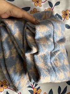 Houndstooth Blue Jacket