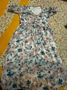 Floral Print Midi Dress