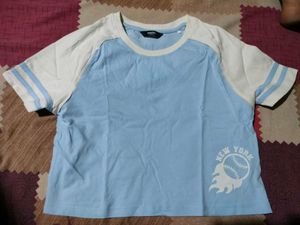 Baby Blue Baseball T-Shirt