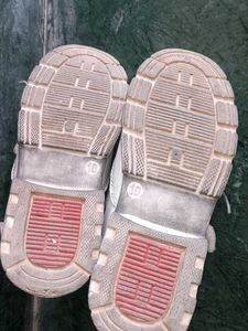 White Velcro Shoes