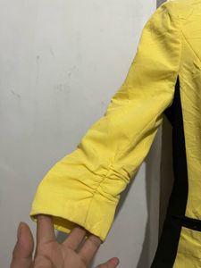 Yellow &amp; Black Blazer