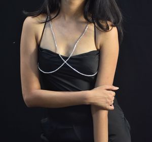 Sleek Black Dress with Embellishments