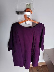 Purple Casual T-Shirt