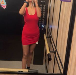 Vibrant Red Dress