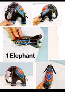 Set of 5 Metal Decors Animals