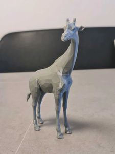 low poly giraffe 3d Printed