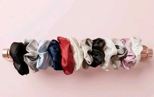 set 10 Satin Scrunchies (Multiple Colors)