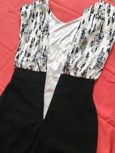 Chic Printed Cap Sleeve Sheath Dress