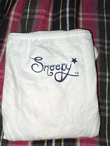 unused white Sneepy Briefs
