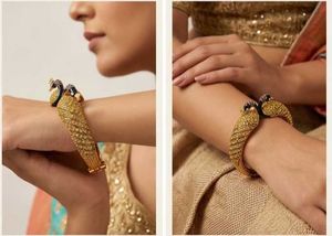 Exquisite Peacock Design Bangles