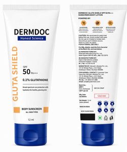 DERMDOC Gluta Shield Sunscreen Lotion SPF 50