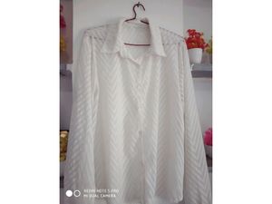 Pretty Women White Georgette Shirt