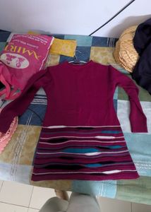 Striped Knit Dress