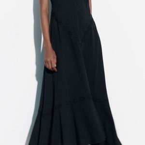Zara Brand New Bohemian Celebs Maxi Dress