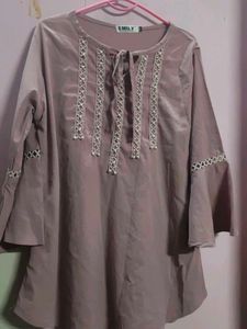 Elegant Embroidered Kurta