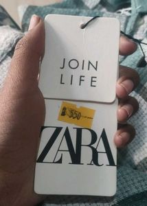 Zara Plaid Shirt - New with Tags