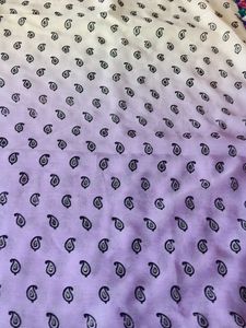 Elegant Paisley Print Saree