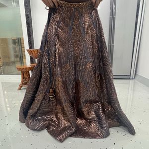 Sparkling Sequin Lehenga Choli Set