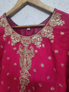 heavy work sharara suit