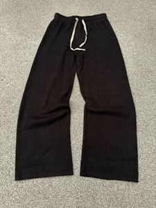 Black Wide Leg Sweatpants