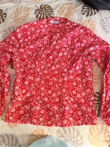 Floral printed Shirt Stylw Top