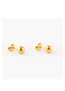 Gold Ball Stud Earrings from palmonas