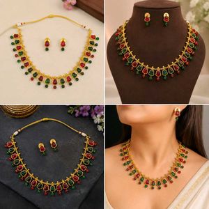 Gold Plated Necklace &amp; Earring Set