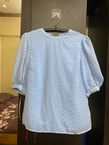 Blue Cute Top