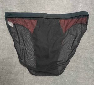 Red and Black Netted Cloth