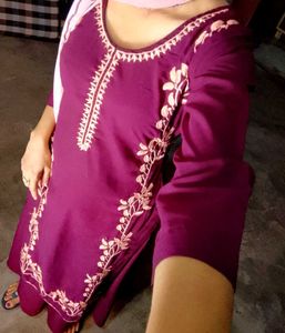 Embroidered Kurta Set