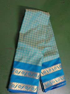 Elegant Blue Saree
