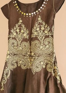 Festive Long Gown/Dress  🤎Brown