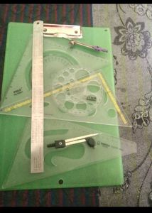 Geometry Drawing Tools Set