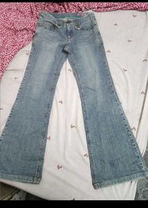 Light Wash Flare Jeans