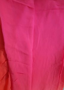 Pure Georgette Multishade Saree Upada Silk Blouse
