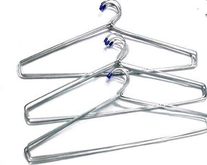 Rust-Resistant Stainless Steel Hanger Pack of 12