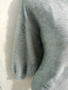 Elegant Grey Double Fabric
