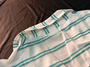 Striped Cotton Night Suit