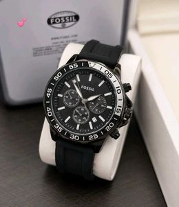 FOSSIL BLACK PREMIUM QUALITY MENS WATCH