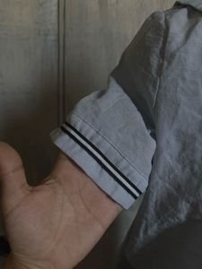 Light Blue Sailor Collar Top